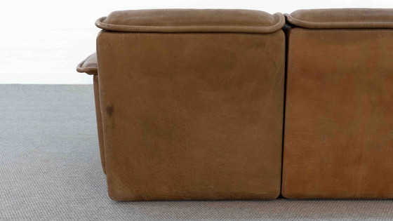 Image 1 of Modular De Sede Sofa DS-12 in Cognac Leather, 70s