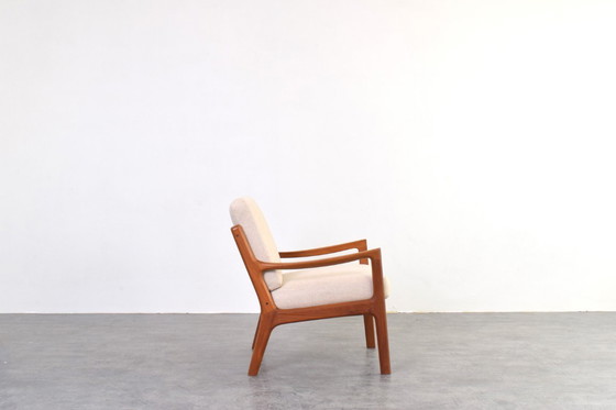 Image 1 of Sillón Senator danés de teca de mediados de siglo, diseñado por Ole Wanscher para Cado en la década de 1960.