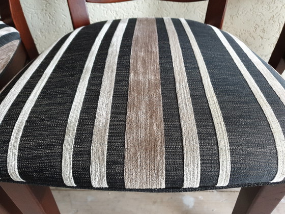 Image 1 of 6 Bannink Jugendstil Eetkamer Stoelen