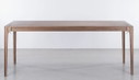 Scandinavian dining table Rikke walnut