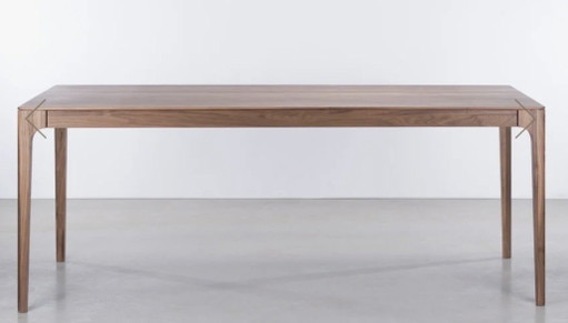 Scandinavian dining table Rikke walnut