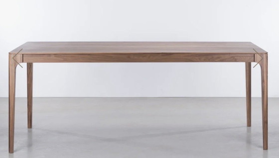 Image 1 of Scandinavian dining table Rikke walnut