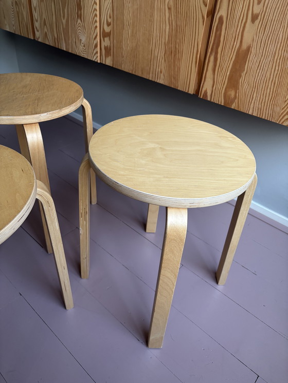 Image 1 of 3 iconic IKEA Frosta stools