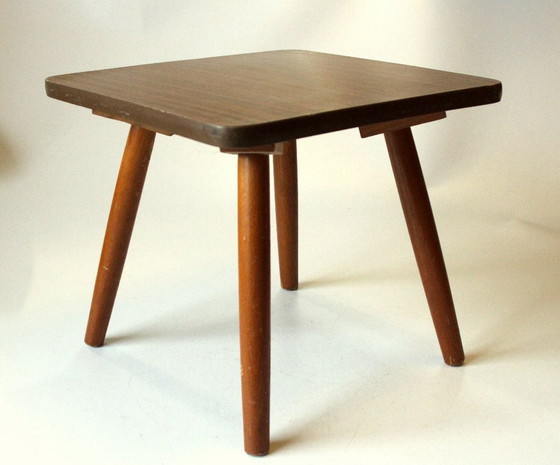 Image 1 of Piccolo portafiori in legno degli anni '50 - Vintage