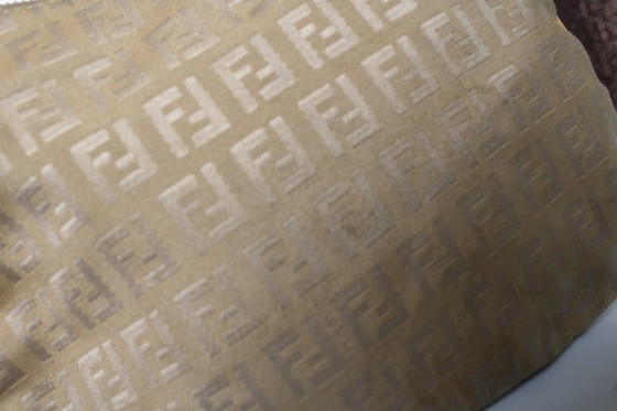Image 1 of Sac bandoulière Fendi Oyster Zucchini FF beige