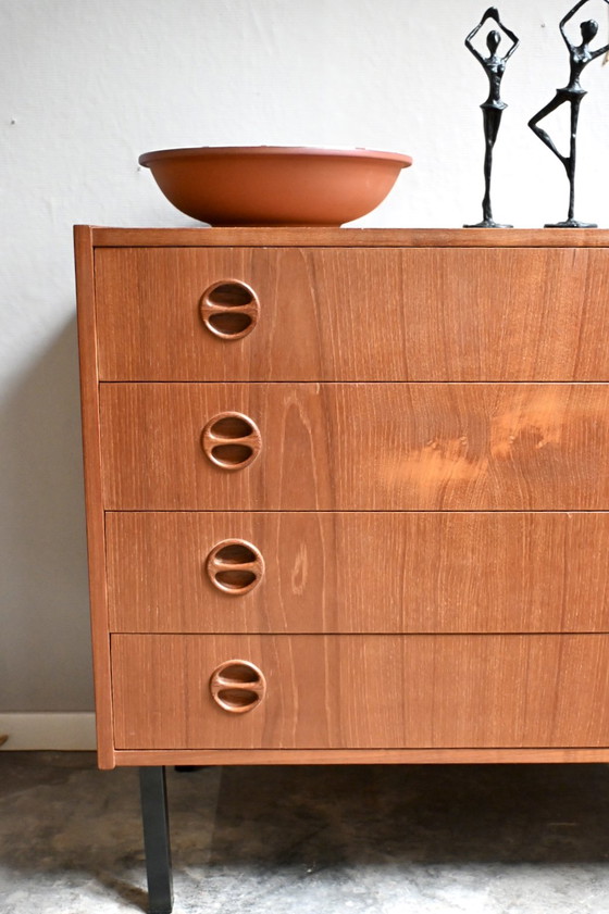 Image 1 of Vintage Deens Design Ladekast