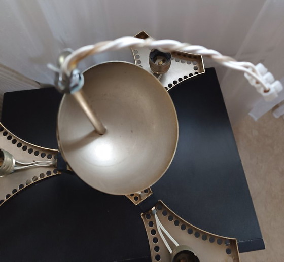 Image 1 of Gaetano Sciolari Rarissimo Lampadario Cascade  Hollywood Regency - 7 luce -  Vintage anni '70