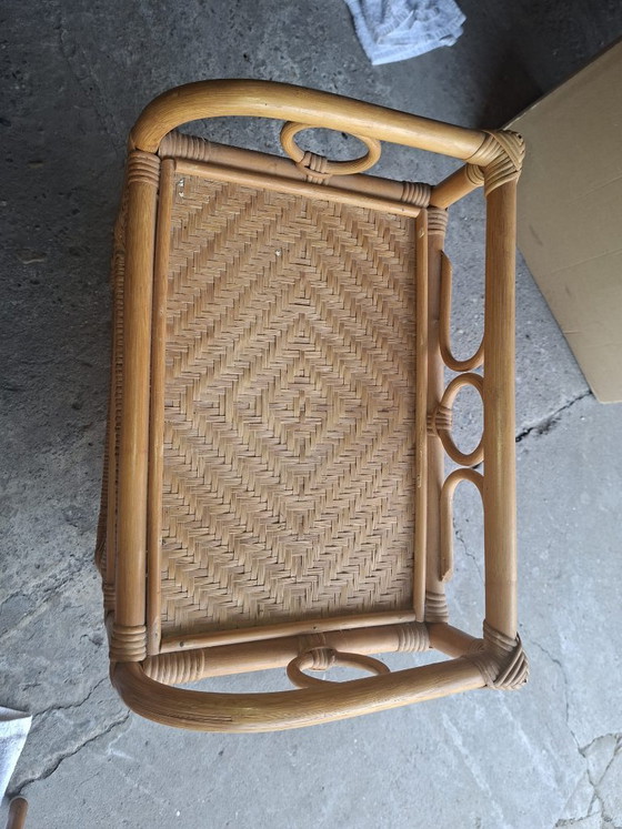 Bohemian Vintage Set – Opbergkast, Rattan, Bamboo (photo 3 of 15)