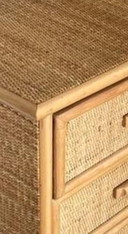 Rattan-Schrank