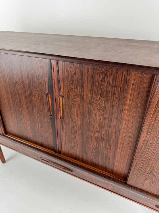 Image 1 of Ærthøj Jensen & Mølholm Rosewood Sideboard – Danish Craftsmanship with Hidden Bar