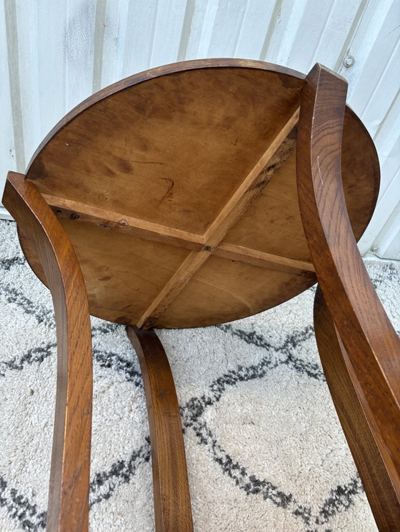 Image 1 of Vintage art deco bijzettafel 