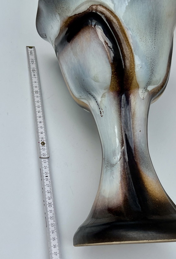 Image 1 of Carstens Tönnieshof – grande vaso smaltato a flusso continuo, modello 793-35, anni '60/'70
