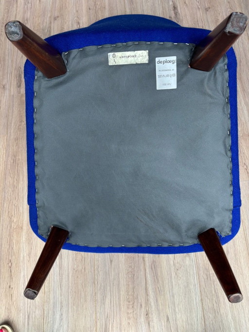 Sillón Artifort, diseño de Theo Ruth – fauteuils, Wood, Wool (photo 2 of 5)