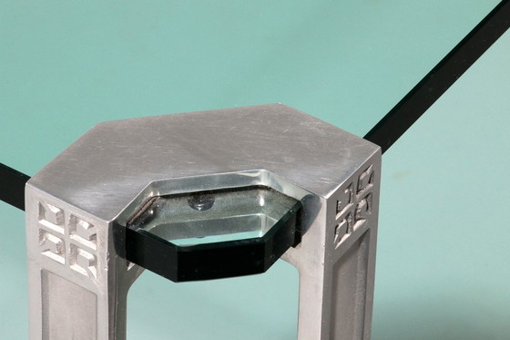 Image 1 of Large Coffee Table by Peter Ghyczy, Model T24 (120x120x45)