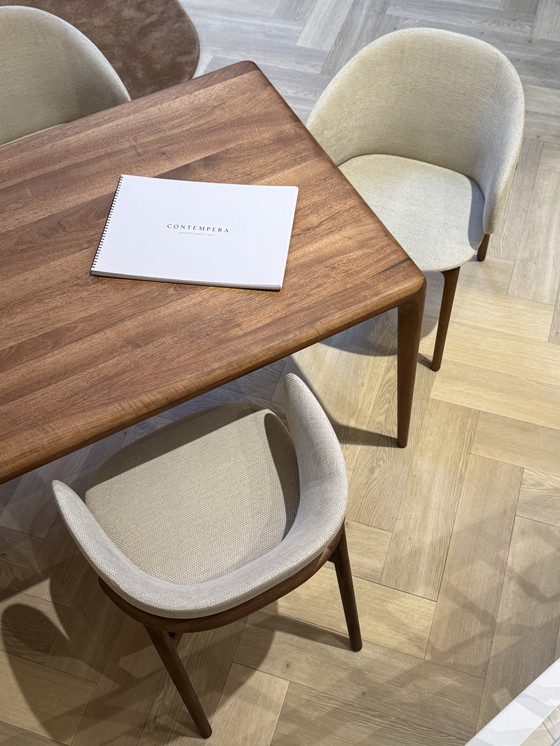 Image 1 of Sillas de comedor Artisan Mela - Nogal europeo