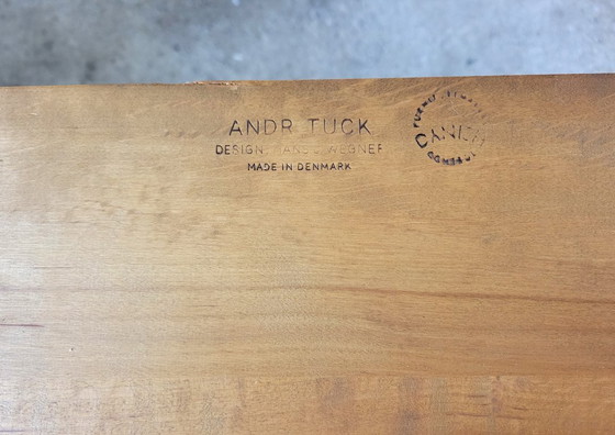 Image 1 of Dänischer Teakholz-Esstisch AT 312 von Hans Wegner für Andreas Tuck