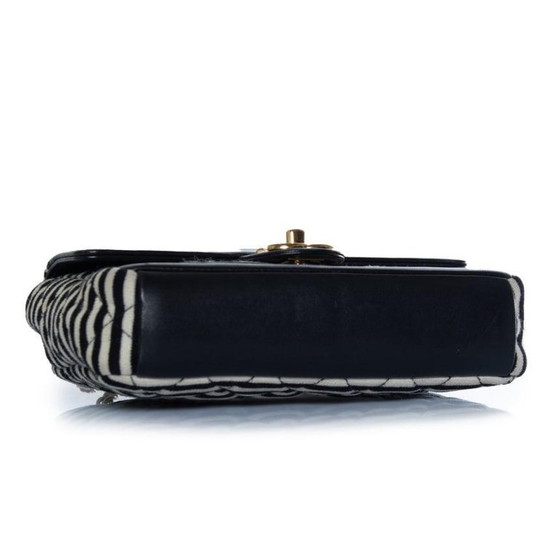 Image 1 of Chanel, Cruise 2014 Coco tas met klep in zeemansjersey