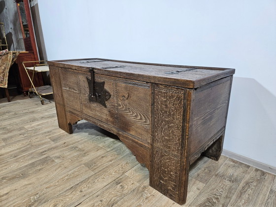 Coffre gothique, 15e siècle – Commodes (photo 16 of 28)