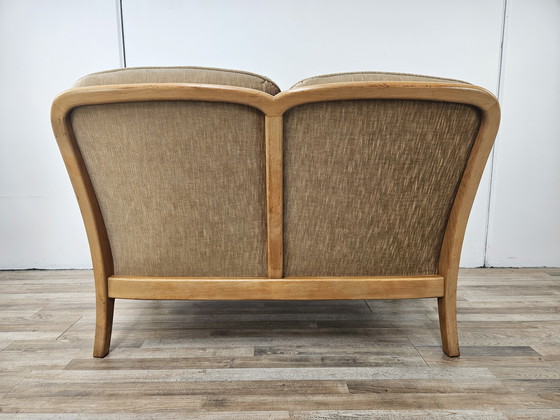 Image 1 of Divano a due posti anni &#39;70 in faggio