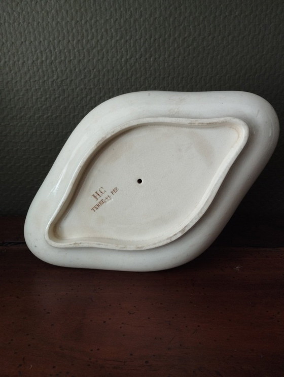 Image 1 of Sauskom op standaard, ijzersteen, Choisy-le-Roi "Floréal"