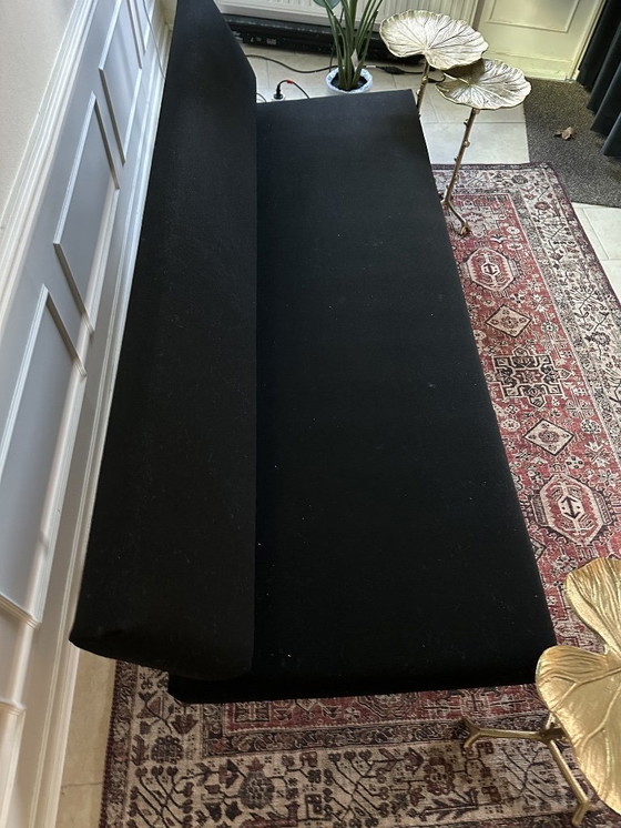 Image 1 of Sofá cama de Der Sluis, 190 cm de ancho, color antracita, de lana