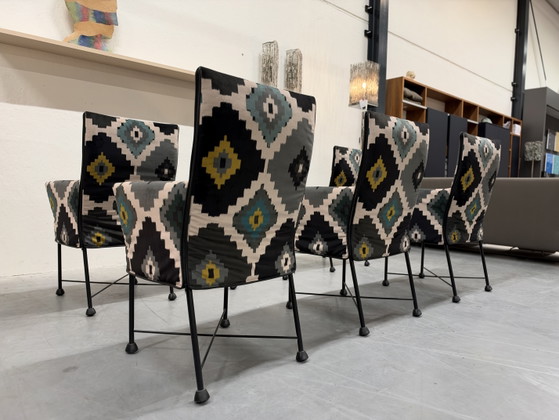 6 Montis Chaplin eetkamerstoelen, Anders, Meerdere kleuren (foto 6 van 13)