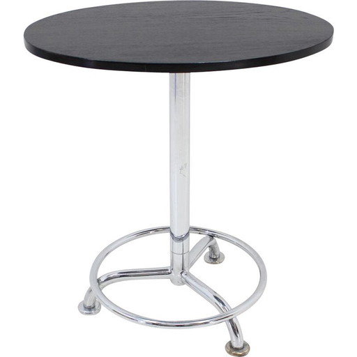 Tavolo cromato vintage Bauhaus di Robert Slezak 1930 