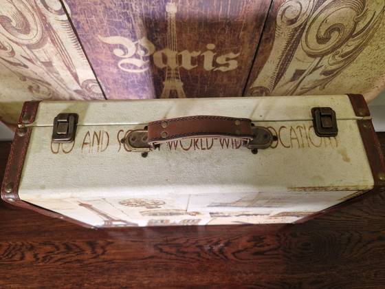 Image 1 of Prachtige vintage koffer Paris