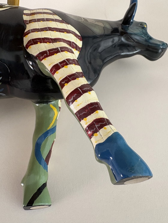 Image 1 of Mooseum Lover, di Jody Silver Schwarz, Cow parade 2004.