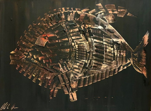Fish 1 – schilderijen tekeningen, Canvas, Other (photo 2 of 13)