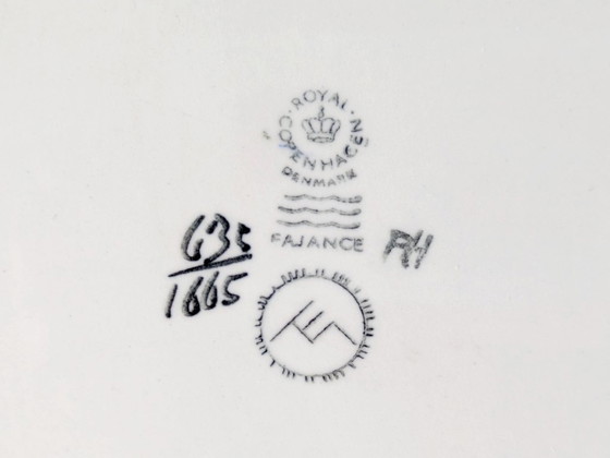 Image 1 of 2 x Royal Copenhagen Plates or Trivets | 1970s Fajance Denmark