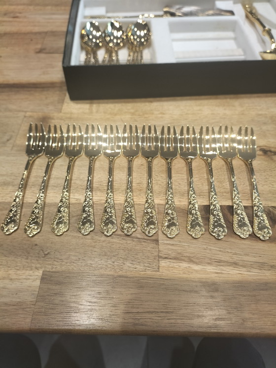 Image 1 of Service en plaqué or 24 carats