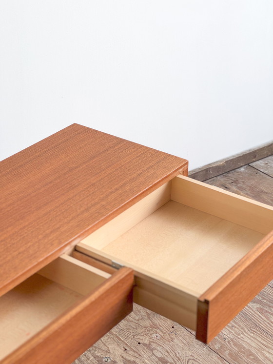 Image 1 of Mesilla de noche alemana de mediados de siglo, serie B, diseñada por Dieter Waeckerlin para Behr, década de 1950