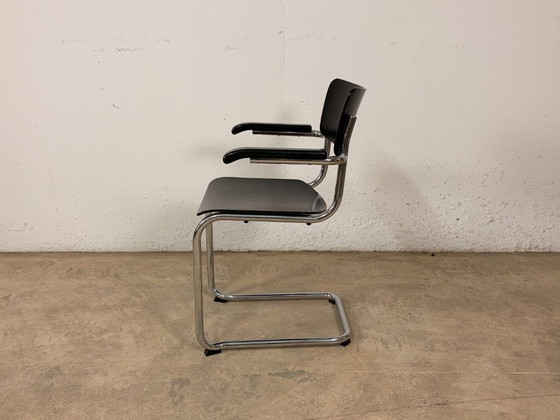 Image 1 of Sedia a sbalzo S43F di Mart Stam per Thonet, anni '70, set di 4 pezzi