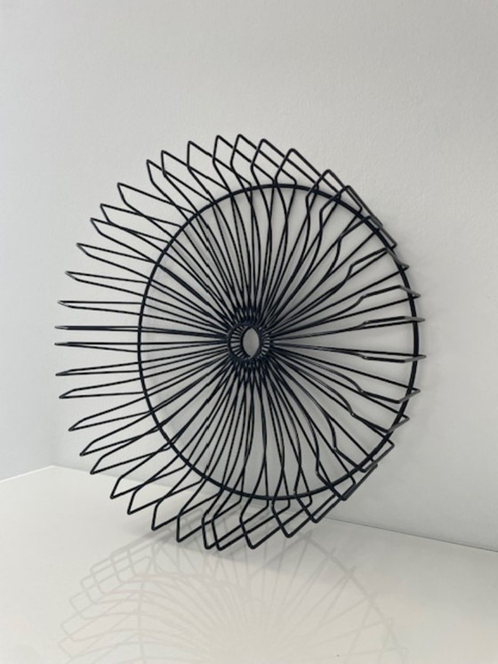 Image 1 of Frutero moderno de metal negro Ø34 cm