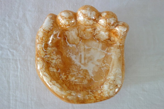 Image 1 of Vassoio portagioie in ceramica smaltata degli anni '70