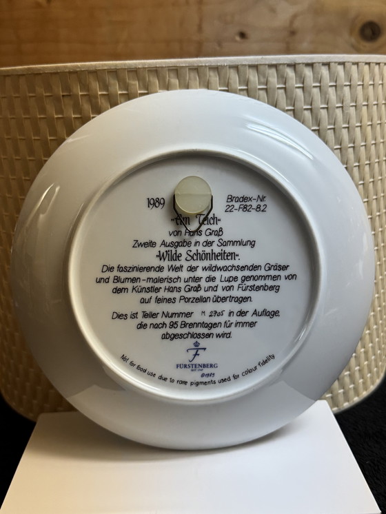 Image 1 of 🌸 “Wild Beauty” | Fürstenberg collector plates | Limited Edition | Complete and rare series | New