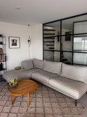 Da ristrutturare: divano di design Moroso Gentry con chaise longue