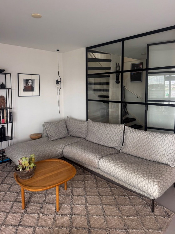 Opknapper:Moroso Gentry designbank met chaise longue – Hoekbanken, Textile (photo 3 of 10)