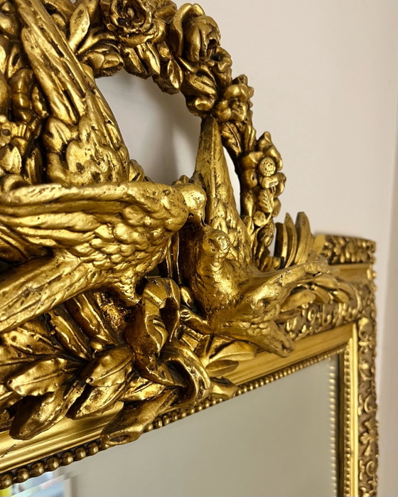 Image 1 of Antique mirror 105x87cm