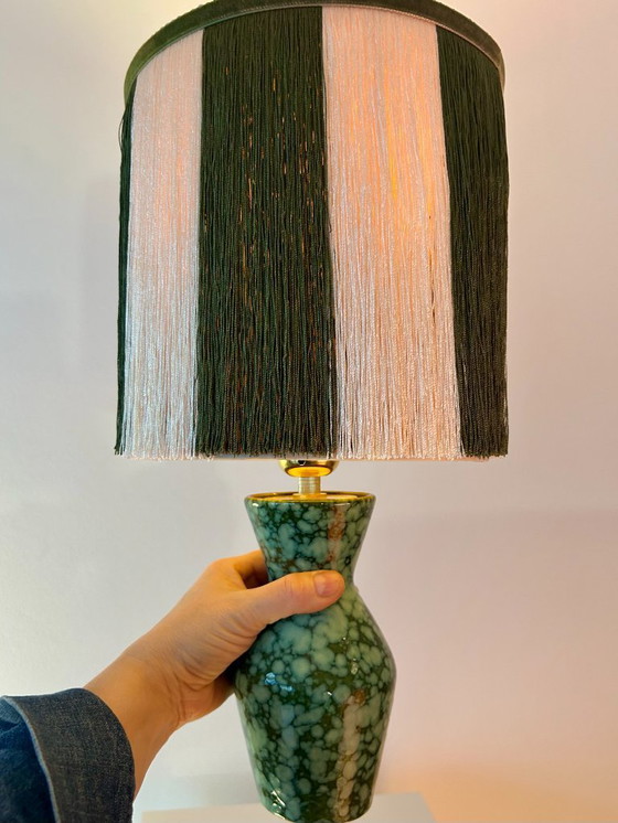Image 1 of Cordless accent lamp with a special play of light, made of Scheurich ceramics – 1960s