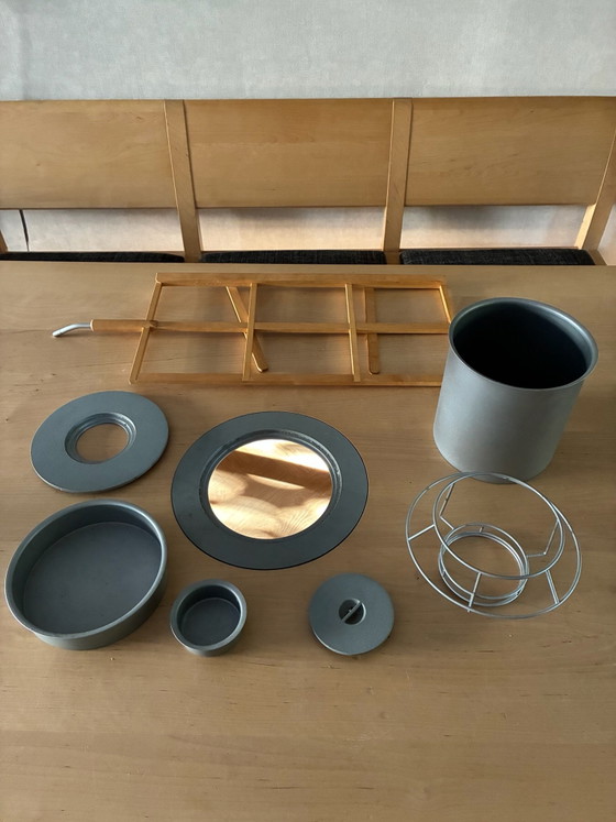 Conjunto de comedor Volgauer – Conjuntos de comedor, Metal, Textil (photo 6 of 15)