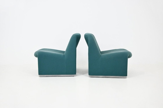 Sedie Alky di Giancarlo Piretti per Anonima Castelli, anni '70, Set di 2 – Poltrone, Textile, Aluminium (photo 4 of 11)
