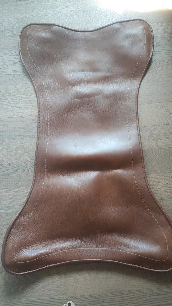 Fauteuil Tripolina en cuir – Dario Alfonsi, Chaises & fauteuils, Leather, Wood (photo 5 of 7)