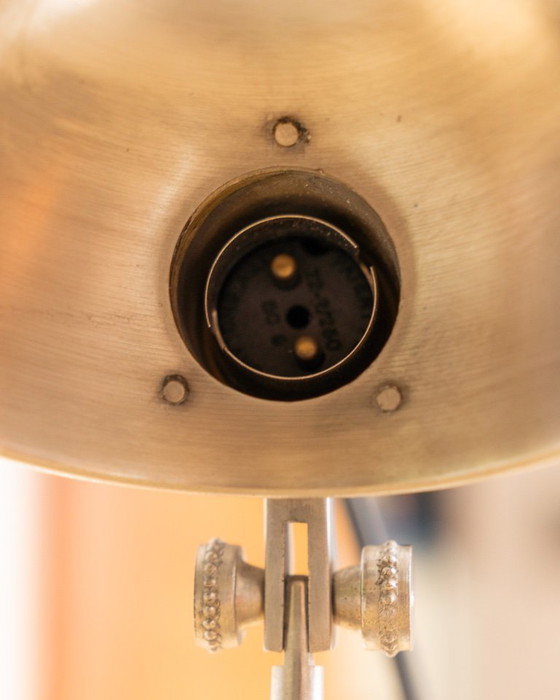 Image 1 of Lampe de bureau Habitat Tommy – Vintage années 1990, métal chromé poli