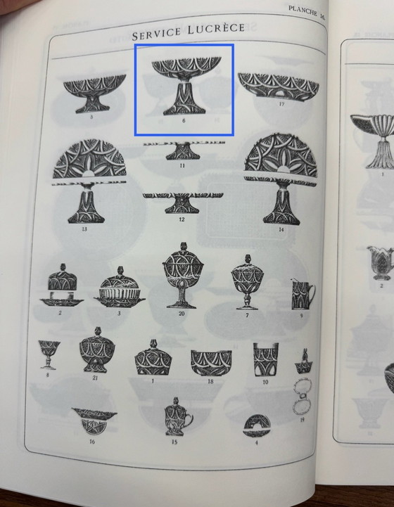 Image 1 of Val Saint Lambert - Schale "Lucrèce" 1913