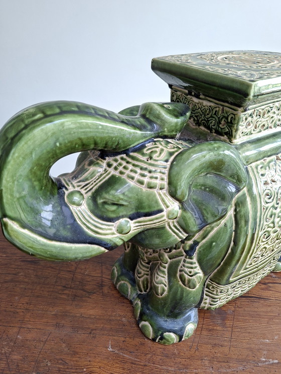 Image 1 of Tavolo per piante in ceramica xl elefante