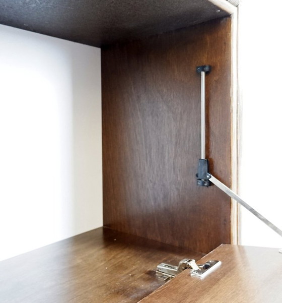 Image 1 of Étagère/Bar en bambou et rotin des années 70