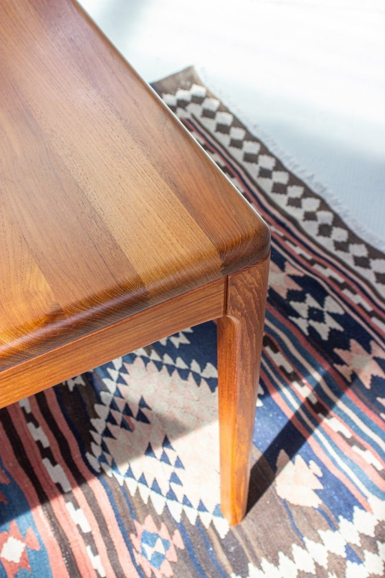 Image 1 of Vintage teak dining table, Danish Mid Century, 1960s, solid wood