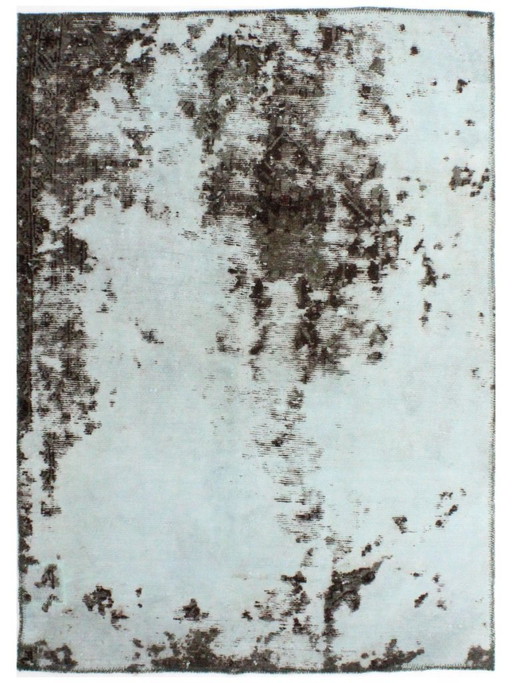 Orientalische Handgeknüpfter Vintage Art Klassik & Relief Design 140 x 100 cm Beige Farbe